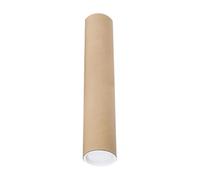YIXANNX Tube d'expédition Robuste pour Rouleaux d'affiches A4 et A3, idéal pour Tous Types d'œuvres d'art, Cartes et Documents. Convient également pour l'emballage de Grands, 27.5 Pouces