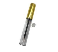 YIXANNX Tubes de brillant à lèvres de 10 ml Récipients vides transparents Tête d'insertion en caoutchouc Mini bouteilles transparentes rechargeables Échantillons Liquide croissance des cils, Type 2