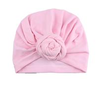 YIXANNX Turban Headwrap Style Africain Twist Noeud Fermeture Élastique Bonnet Hijab Chapeaux Adulte Enfants Chapeaux pour Femmes Filles, Enfants Rose