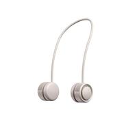 YIXANNX Ventilateur suspendu au cou Portable tour de cou réglable refroidissement personnel mains libres transport extérieur électronique à faible bruit, Abricot