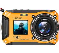 Yixinxin Appareil photo numérique 4K 56 MP 33FT UHD Appareil photo sous-marin avec carte de 32 Go Double écran Appareil photo flottant compact étanche à la poussière Mise au point automatique Appareil