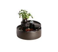 yixinzi-2024 Fontaine d'intérieur Fontaine à Eau Courante ornementale Minimaliste de Style Chinois for étang Poissons