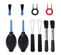 YIXISI 10 Pièces Kit de Nettoyage de Clavier: 2 x Boule de Poussière Soufflante, 2 x Dissolvant de Capuchon de Clavier, 2 x Extracteurs de Capuchon de Touche, 2 x mini Brosse, 2 x Brosse de Nettoyage