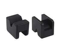 YIXISI 2 Pièces Jack Pad en Caoutchouc, Adaptateur Fendue Cadre pour Jack Stand, Patins en Caoutchouc pour Châssis à Fentes