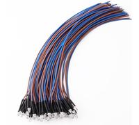 YIXISI 40 Pièces 3mm Diode Ampoule LED Câblé, 12V 20cm Diode LED Pré-Câblée Lumière, Diodes Électroluminescentes Pré-Câblés, Bleu Glacier