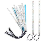 YIXISI Lot de 15 bandes LED 150 mm, 12-18 V, 2335 SMD, blanc