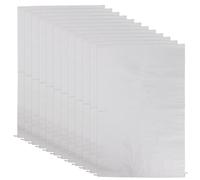 YIXNSW Big Bag Sac à Gravats Réutilisable - Lot de 12 Sacs en PP Tissé Blanc - Capacité 30 kg - Pour Chantier, Jardin, Déchets de Construction - 50 x 82 cm