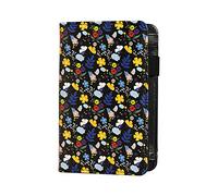 YIXONER Livre de serveur, livre de serveuse, livres de serveur pour serveuse mignons de 12,7 x 20,3 cm pour serveurs, livre de serveur avec poche zippée, support de bloc-notes, livre de service