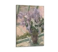 YiXong Poster décoratif sur toile de Lilas dans une fenêtre - Mary Cassatt - Impression d'art moderne pour chambre à coucher - 20 x 30 cm