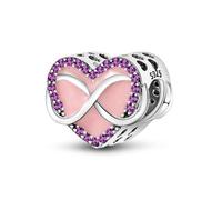 YIXUAN Charms Amour Éternel Compatible avec les bracelets Pandora pour collier en argent 925 bijoux pour femmes cadeaux d’Halloween