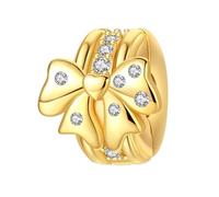 YIXUAN Charms Nœud de Grâce Compatible avec les bracelets Pandora pour collier en argent 925 bijoux pour femmes cadeaux d’Halloween