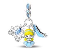 YIXUAN Charms Rêve de Fée Compatible avec les bracelets Pandora pour collier en argent 925 bijoux pour femmes cadeaux d’Halloween