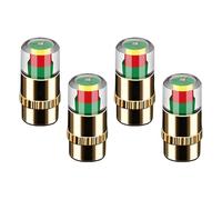 YIXUEERWSY 4 Pièces Moniteur Pression Pneu, pour MG MG5 EV | 2020-2022, Indicateur de Capteur d'Avertissement de Sécurité à 3 Couleurs détecter pneus Voiture