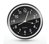 YIXUEERWSY Mini Horloge De Tableau De Bord pour Voiture pour Opel Vivaro C I 2019-2024, Horloge Lumineuse avec Clip pour Grille D'aération Et Adhésif, Horloge À Quartz