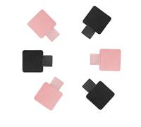 YiXuTag Porte Stylo Auto Adhésif - 6pcs porte stylos autocollants avec bande élastique en cuir,Support Boucle Stylo portable anneau de stylo auto adhésif,pour Les Agendas, Carnets, Calendriers