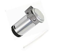 YIYDA Pompe à Air de Voiture 12V Compresseur d'Air Chromé Argenté pour Klaxon de Camion Bateau