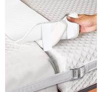 YIYICO Pont d'amour pour matelas de 200 x 29 cm - Cale de matelas avec sangle de serrage - Raccord de matelas - Kit de conversion pour lit double et king size