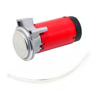 YIYIDA rouge compresseur d'air 12V kit de pompe à air, klaxon électrique avec tuyau moteur électromagnétique, utilisé pour la trompette super fort pour remplacer le kit de pompe à air de toute voiture