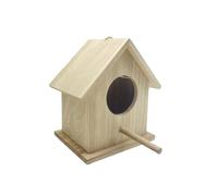 YIYILU Nichoir à Oiseaux - Boîte à mésanges - Rouge-Gorge - Oiseaux - Mangeoire en Bois à Suspendre - Résistant aux intempéries - Nichoir pour Oiseaux Exterieur Mangeoire Oiseaux Sauvages