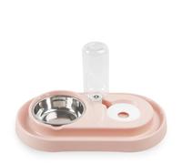 YIYILU Nouveau Distributeur de Nourriture 2 en 1 pour Chats et Chiens - Alimentation Automatique et Hydratation Pratique