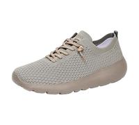 YIzdegg Chaussures de sport pour femmes en maille, baskets amortissantes, chaussures de course respirantes, grande taille, chaussures d'entraîneur, chaussures de tennis antidérapantes, chaussures de