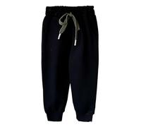 YIzdegg Pantalon de jogging uni pour enfants garçons et filles - Pantalon taille élastique, pantalon d'entraînement doux, pantalon de loisirs classique, pantalon d'entraînement décontracté, pantalon