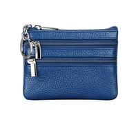 YIzdegg Portefeuille homme grand pour papiers femmes étui à clés porte-monnaie portefeuilles pour adolescents, bleu, Taille unique