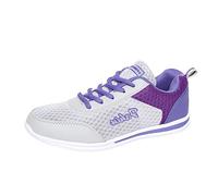 YIzdegg Sneaker pour femme Atmungsaktiv - Turnschuhe Bequem Für Damen Rutschfest Wanderschuhe Outdoor Laufschuhe Sneaker & Sportschuhe Leichtgewichts Mesh Schuhe Lace Up Tennisschuhe Joggen Training