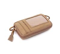 Yizelli Mini Pochette Tactique de Taille Imperméable Molle Accessoires Fanny Pack Sac de Ceinture de Taille Durable (Couleur Boue)