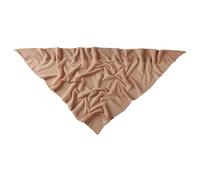 Yizelli Triangle Chiffon Foulard Mode Couleur Solide Hijab Église Voile Couvre Chef (19#)