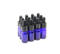 YIZHAO Flacon Compte Gouttes 10ml, Bleu Flacon Huile Essentielle Vide avec Pipette Verre, pour Huile Essentielle, Aromathérapie, Laboratoire, Massage, Cosmétique, Voyage - 12 Pcs