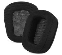 Yizhet 1 Paire Remplacement Coussinets d'oreille Compatible avec Logitech G935 G933 G635 G633 Coussinets d’ Oreille de Rechange en Mousse de Mémoire (Noire)