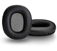 Yizhet 1 Paire Remplacement Coussinets d'oreille Coussins Oreillettes Compatible avec Marshall Monitor Oreillette Mousse Coussin (Noire)