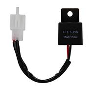 Yizhet 2-Pin Relais Clignotant 12V Indicateurs LED Moto