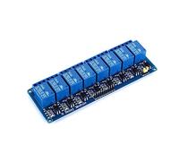 Yizhet 5V Module Relais DC 5V 230V 8 Canaux Module Relais avec Optocoupleur pour Raspberry Pi Arduino UNO R3 Mega 2560 1280 DSP Arm PIC AVR STM32 MCU DSPTTL Logic, 8-Channel
