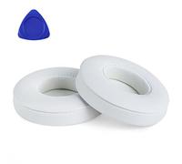 Yizhet Coussinets de Remplacement pour Beats Solo 2/3 Wireless, Blanc | 1 Paire, Cuir de Protéine, Mousse à Mémoire