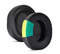 Yizhet Coussinets d'oreille en Gel de Refroidissement Hybride Compatible avec Steelseries Arctis 1, 3, 5, 7, 9X / 9 Pro avec Mousse à Mémoire (Noir)