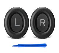 Yizhet Coussinets pour Bose QC45 / QC SE/QC SC/QC Wireless | Mousse à Mémoire de Forme Haute Densité + Proteinleder | Isolation Phonique & Confort Supérieur | Outil de Montage Inclus