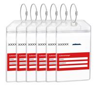 Yizhet Étiquettes à Bagages pour Croisières, 6 Pièces Compatibles avec TUI Cruises (19cm x 11cm)