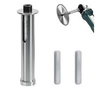Yizhet M14 Disque de Satinage - Prolongateur avec Mandrin pour Meuleuse d'Angle, Adaptateur Robuste pour Disques de Coupe, Fraises et Plateaux Abrasifs