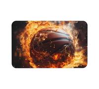 Yizhiyz Tapis de terre de diatomée en feu et en eau - 50 x 80 cm - Absorbant - Séchage rapide - Résistant à l'usure - Convient pour salle de bain et cuisine