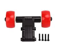 YizieScce pour Notorious 6S 1/8 RC Car Wheelie Bar, Tête à double roue en alliage d'aluminium, pièce de rechange améliorée, design haute performance, haute durabilité, stabilité améliorée (noir)