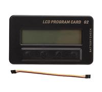 YIZISECCE Affichage Multifonctionnel Affichage de la Carte de Programme LCD G2 pour Le modèle d'aéronef RC ESC DC5-12.6V
