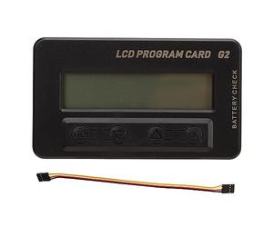 YIZISECCE Affichage Multifonctionnel Affichage de la Carte de Programme LCD G2 pour Le modèle d'aéronef RC ESC DC5-12.6V