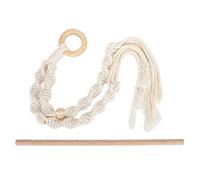 Yizisecce Coton Corde Mur de Rangement Suspendu pour Support de Papier Toilette, pour Chambre, Salon et Salle de Bains, Conception d'économie d'espace, matériau, Installation