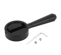 Yizisecce Effort Sauver le levier de vapeur pour cafetière en alliage en aluminium, pour BAE02, 02S, PE3899, 3231, facile à utiliser, conception durable, contrôle efficace de la (Noir)