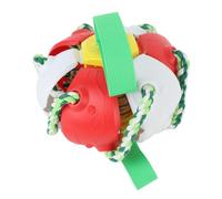 YIZISECCE Flying Saucer Ball Dog Toit, pour Les Jeux de Plein air, Usure Durable, résistant à l'eau, Boule de Disque Interactive, Lancer Un Jeu de récupération, Jouet (Rouge)