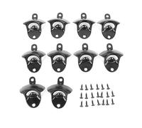 Yizisecce for Black Beer Bottle Overner, 10pcs, adapté au restaurant, au camping, fête à domicile Conformité des règles: il n'y a pas de termes absolus, de termes promotionnels