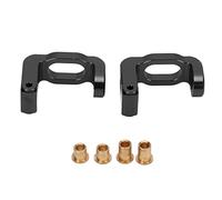 Yizisecce High Performance C Hub Carrier pour LC Racing PTG-2, bloc de lanceur en alliage en aluminium pour la voiture RC, kit de mise à niveau de suspension avant 2PCS, pièces de (Noir)