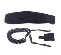 YIZISECCE Laisse de Planche de Surf de 6mm, Corde de sécurité à Ressort enroulé en TPU, Haute résistance, fiable pour Les Sports Aquatiques